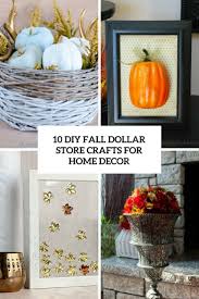 The very best dollar store home decor money can buy. 10 Diy Fall Dollar Store Crafts For Home Decor Shelterness