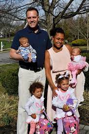 Kateri, quinn, and twins dakota and . Dominique Dawes Happy Easter From My Family To Yours A Facebook