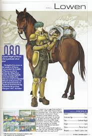 Fire Emblem 7: Lowen Artbook Translation
