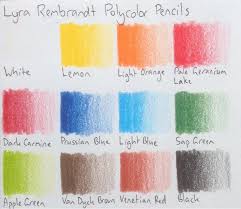 pencils lyra rembrandt polycolor pencils review artdragon86