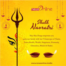 Here's wishing that the colours, beauty, bliss, and happiness, of this auspicious festival of maa durga stay with you, not happy chaitra navratri 2020 to you! Happy Navratri 2021 Wishes Quotes Images Message Greetings Status