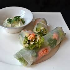 Pourquoi Pas Rouleaux De Printemps Asperges Langoustines Sauce Rouleau De Printemps Recettes Poissons Et Fruits De Mer Recettes De Cuisine Portugaise