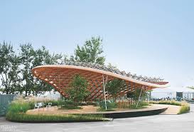 Architect creates digitally sculpted timber pavilion. Mad Architects Conjures Living Garden Pavilion With The Help Of Solar Energy Interior Design Magazine