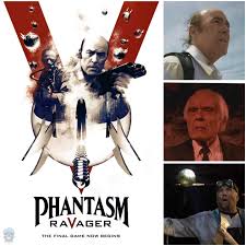 On October 7, 2016 “Phantasm: Ravager” was given a limited theatrical  release! Co-written and directed by David Hartman. The film stars A.  Michael Baldwin, Reggie Bannister, and Angus Scrimm in his final