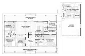 A living area with glass doors that open to a front porch, a bathroom with a composting toilet, and an. House Plan 3125 00008 Farmhouse Plan 2 470 Square Feet 4 Bedrooms 3 5 Bathrooms In 2021 Metal House Plans Square House Plans Rectangle House Plans