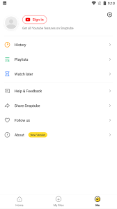 Introdúcela y pulsa «enter», el sistema empezará a trabajar para ti. Snaptube Mod Apk 5 20 0 5204110 No Ads Free Download