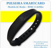 Pulseira RFID Smart Card 13.56 Mhz - Botão - 6C - Precision ...