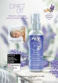 Drift Off With Planet Spa Pillow Mist Avon Mists Avon Planet Spa Pillow Mist