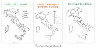 La politica economica dell'italia indetto dalla nostra banca centrale, non solo per. Cartine Dell Italia Da Colorare Pianetabambini It