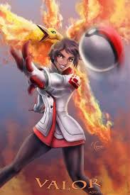 Team valor's color is the color red, and it's mascot is the legendary bird pokemon moltres. 130 Team Valor We Are The Flame Ideas Team Valor Pokemon Go Pokemon