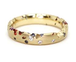 Rainbow Sapphire Constellation Ring With Diamonds 18y Polly Wales Jewelry Beautiful Jewelry Best Engagement Rings