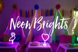 Find over 100+ of the best free neon sign images. Neon Brights Sleepover Teepee Parties From Belle Bo
