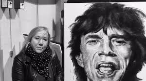 The opening night of the art...