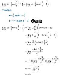 Sobat idschool perlu memahami konsep mencari nilai untuk x mendekati tak hingga. Limit X Menuju Tak Hingga Fungsi Trigonometri Idschool