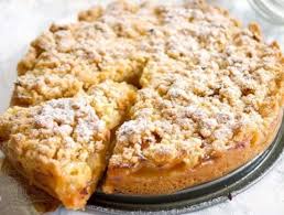 Le Gateau Allemand Aux Pommes Ou Apfelkuchen Est Un Gateau Compose D Une Base De Pate De Tranches De P En 2020 Cake Aux Pommes Facile Recette Facile Gateau Allemand