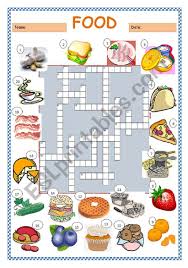 We did not find results for: Food Crossword Puzzle Esl Worksheet By Limetree22
