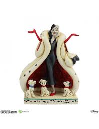 When a litter of dalmatian puppies are abducted by the minions of cruella de vil, the parents must find them. Disney Statue Cruella De Vil 101 Dalmatians 21 Cm
