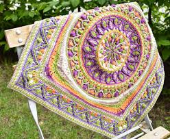 Maybe you would like to learn more about one of these? Large Crochet Squares Or Second Life Of Dandelion Mandala Lillabjorn S Crochet World