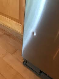 Remove or replace samsung refrigerator bins shelves and drawers. Dent In New Fridge