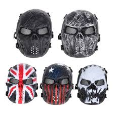 Free shipping, lowest price guaranteed & top of the line expert service. Airsoft Paintball Tactical Game Biker Full Face Protection Skull Mask Shopee Malaysia