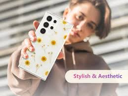 Amazon.com: XIZYO for Samsung Galaxy S24 Ultra Case Cute Floral Clear Daisy  Pattern Aesthetic Dried Flowers Women Girls Glitter Slim TPU Bumper  Shockproof Protective Case for S24 Ultra,Daisy Branch Flower : Cell