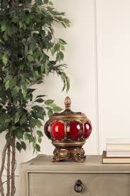 Ok 4193jx 11 5 H Ruby Decorative Box Ok Lighting