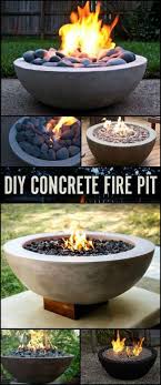 Cost to build a fire pit. This Gives You A Great Looking Fire Pit At A Fraction Of The Cost Of A Commercially Produced One Di Concrete Fire Pits Diy Concrete Fire Pit Fire Pit Backyard