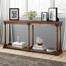 Belichick 58 Console Table In 2021 Farmhouse Console Table Console Table Wood Console Table