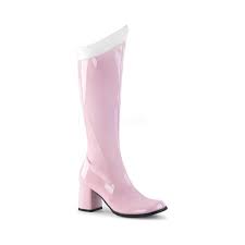 Womens Funtasma Gogo 306 Boot Size 11 M Baby Pink White