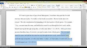 When citing shakespeare plays, list the act, scene, and lines in parenthetical citations (page numbers are not included), separated by periods. Quoting Lines Of Prose From Shakespeare Mla Youtube