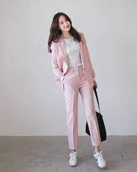 And korean women know exactly how to make this look work. Korean Fashion Outfits 651 Koreanfashionoutfits Smart Casual Fashion Women Korean Fashion Trends Work Outfits Women