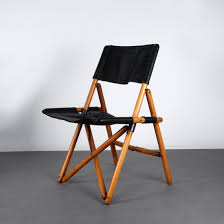 Sergio Asti Navy Folding Chair 1969 H 89 X 60 X Lot 195 Folding Chair Chair Vintage Chairs