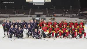 The club competes in the american collegiate hockey association. Noon Interview Guns Vs Hoses Charity Hockey Game 13newsnow Com