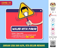 What is the abbreviation for kementerian kesihatan malaysia? Kementerian Kesihatan Malaysia A Gentle Reminder In Two Days Time Wearing A Face Mask In Crowded Public Places Will Be Mandatory In Malaysia Compound Up To Rm1k If You Fail