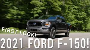 From the dust emerges a truck that'll make the ground quake. The All New 2021 Ford F 150 First Look Youtube
