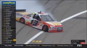 Nemechek dominated the race, leading 114 of the 250 laps. Nascar Camping World Truck Series 2018 Qualifying Kansas Speedway Myatt Snider Spin Youtube