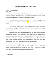Rangkuman sambutan hari kanak kanak sksu 2017. 364368377 Laporan Sambutan Hari Kanak Docx