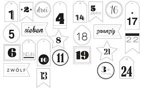 Maybe you would like to learn more about one of these? Adventskalenderzahlen Zum Ausdrucken Miomodo Diy Blog Adventkalender Adventskalender Kalender
