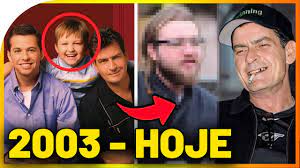 DOIS HOMENS E MEIO Antes e Depois (2003 vs HOJE) ATUALIZADO 