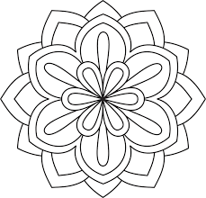 You'll find both simple and advanced mandala coloring pages here as well as a section of recently added ones. Easy Flower Mandala Coloring Pages Free Printables Coloring Home