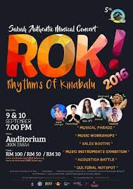Jabatan kebudayaan dan kesenian negara, perak. Rhythms Of Kinabalu Back For Fifth Edition