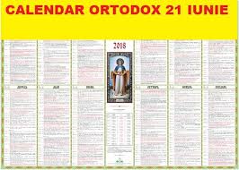 Pe acest site poti vedea toate lunile din calendarul ortodox 2021 inclusiv luna iunie, si toate sarbatorile religioase din aceasta luna, descarca calendarul in pdf sau imprima. Calendar Ortodox 21 Iunie E Mare Sarbatoare Maine Antena 1