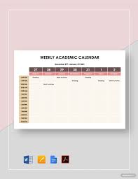 Pin On Weekly Schedule