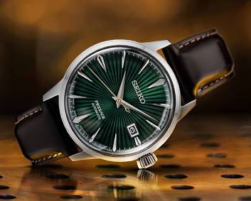 The Seiko Presage Cocktail Time Series, AI generated