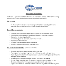 Help desk support specialist department: Service Coordinator Job Description Pdf Docdroid