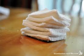 diy reuseable cosmetic cotton pads