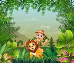 Jungle Or Zoo Background With Zookeeper And Lion Royalty Free Cliparts Vectors And Stock Illustration Image 126644513 Download free zoo background vectors and other types of zoo background graphics and clipart at freevector.com!