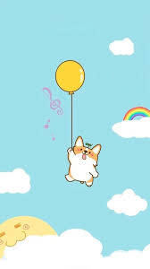 Hund Puppy Balloon Cute Hunde Hunde Welpen Tiere