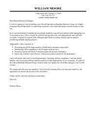 Personal characteristics and strengths that demonstrate that you can thrive in a professional environment Best Payroll Specialist Cover Letter Examples Livecareer