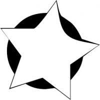 Download this free vector about pattern with black stars on a white background, and discover more than 15 million professional graphic resources on freepik. 6 Star Images Free Clip Art Preview 5 Point Star W Bl Hdclipartall